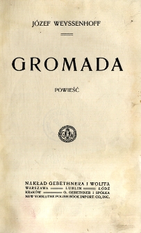 Gromada : powieść
