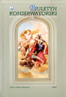 Biuletyn Konserwatorski Województwa Podlaskiego 2003 Z. 8-9