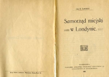 Samorząd miejski w Londynie