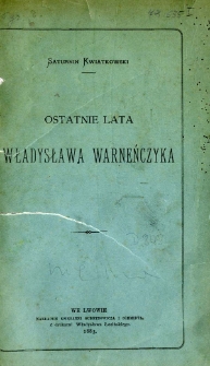 Ostatnie lata Władysława Warneńczyka