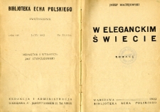 W eleganckim świecie