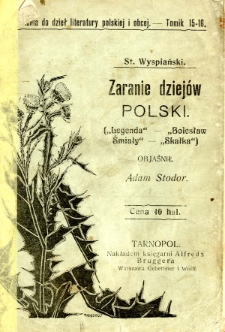 Zaranie dziejów Polski