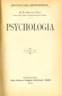 Psychologia. T. 2