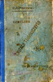 Rozmyslania o cnotach teologicznych