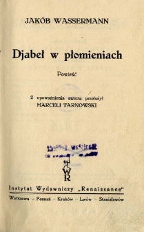 Diabeł w płomieniach