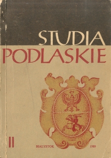 Studia Podlaskie. T. 2