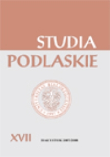 Studia Podlaskie. T. 17