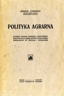 Polityka agrarna