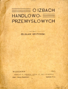 O izbach handlowo-przemysłowych