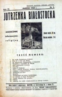Jutrzenka Białostocka 1938, R.11, nr 3 (marzec)