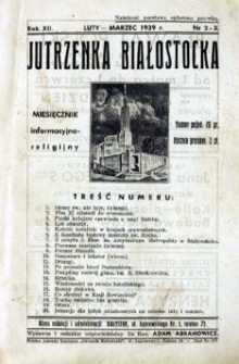 Jutrzenka Białostocka 1939, R.12, nr 2-3 (luty-marzec)
