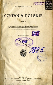 Czytania polskie. T. 1