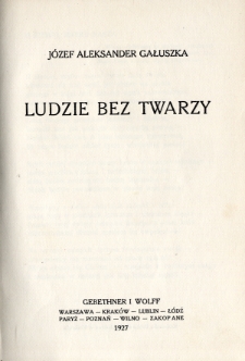 Ludzie bez twarzy