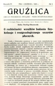 Gruźlica 1929 R.4 nr 3