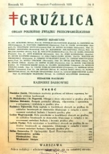 Gruźlica 1931 R.6 nr 5
