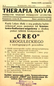 Therapia Nova 1929 R.1 nr 5