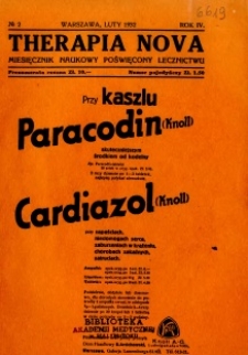 Therapia Nova 1932 R.4 nr 2