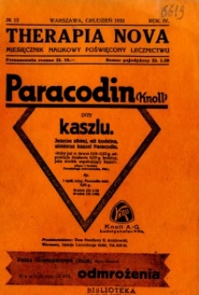 Therapia Nova 1932 R.4 nr 12