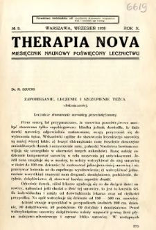 Therapia Nova 1938 R.10 nr 9