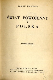 Świat powojenny i Polska