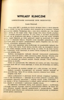Klinika Współczesna 1937 R.5 nr 11