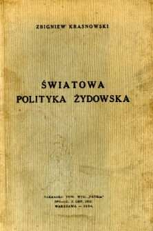 Światowa polityka żydowska