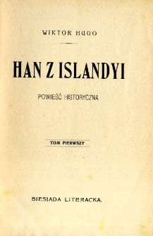 Han z Islandyi : powieść historyczna. T. 1