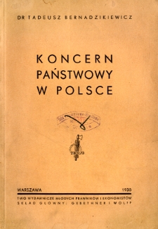 Koncern państwowy w Polsce