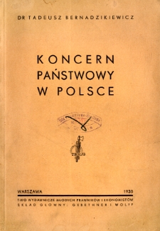 Koncern państwowy w Polsce