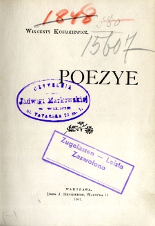 Poezje
