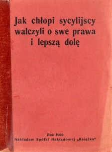 Jak chłopi sycylijscy walczyli o swe prawa i lepszą dolę