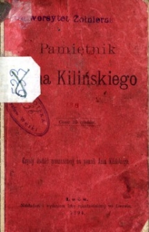 Pamiętnik Jana Kilińskiego