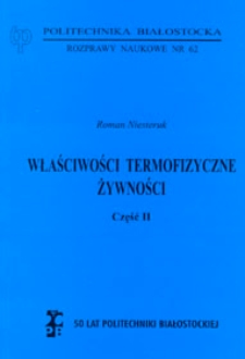 Właściwości termofizyczne żywności. Cz.2