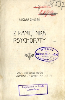 Z pamiętnika psychopaty