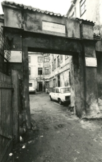 Litwa. Wilno. Dom w którym mieszkał Adam Mickiewicz. Kolekcja fotografii dokumentalnej - Litwa. [Dokument ikonograficzny]