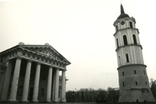 Litwa. Wilno. Katedra i wieża. Kolekcja fotografii dokumentalnej - Litwa. [Dokument ikonograficzny]