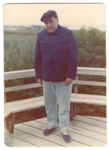 Człowiek Pogranicza 2006 - Bohdan Osadczuk po powrocie z Chin. „Kolekcja fotografii dokumentalnej – Ukraina”. [Dokument ikonograficzny]