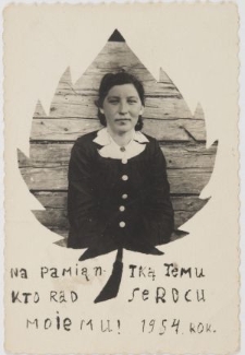 Białoruś. Wieś Markucie. Fotografia z albumu rodzinnego Bernardy Połujan. Kolekcja fotografii archiwalnej – Losy posłuchane - Białoruś. [Dokument ikonograficzny]