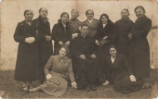 Białoruś. Wieś Ładyga. Fotografia z albumu rodzinnego Stanisławy Trusiłło (ur. 1925, Wasiliszki)