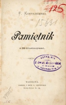 Pamiętnik : z 35 illustracjami