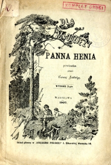 Panna Henia : powiastka