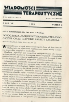 Wiadomości Terapeutyczne 1935 R.7 nr 3