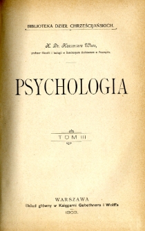 Psychologia. T. 3
