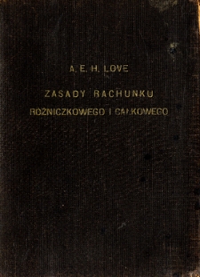 Zasady rachunku różniczkowego i całkowego