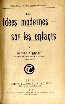 Les id&eacute;es modernes sur les enfants