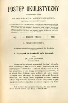 Postęp Okulistyczny 1901 R.3 nr 2
