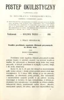 Postęp Okulistyczny 1901 R.3 nr 10