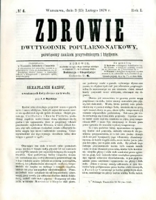 Zdrowie 1878 R.1 nr 4