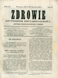 Zdrowie 1879 R.2 nr 2
