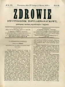 Zdrowie 1879 R.2 nr 5